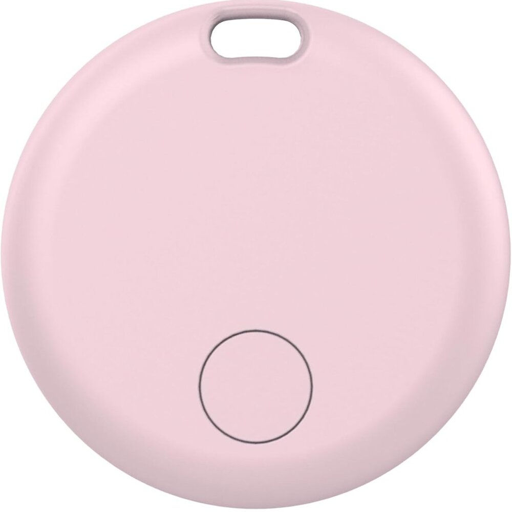 New weTag mini Tracker Tag Item Finder Works with IOS Apple Find My App Pink